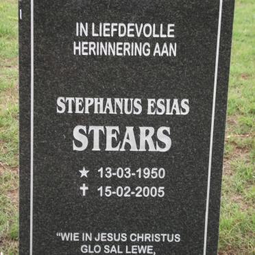 STEARS Stephanus Esias 1950-2005