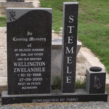 STEMELE Wellington Zwelandile 1966-2005