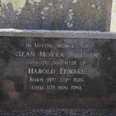 SULLIVAN Jean Moyra 1919-1961