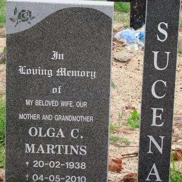 SUCENA Olga C. Martins 1938-2010