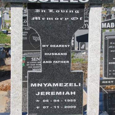 SULELO Mnyamezeli Jeremiah 1955-2009