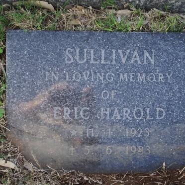 SULLIVAN Eric Harold 1923-1983