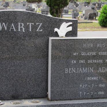 SWARTZ Benjamin Adolph 1941-1981