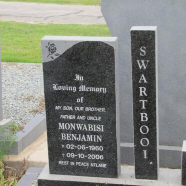 SWARTBOOI Monwabisi Benjamin 1960-2006