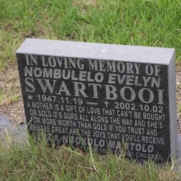 SWARTBOOI Nombulelo Evelyn 1947-2002