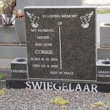 SWIEGELAAR Cornelius J. 1934-2001