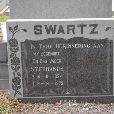 SWARTZ Stephanus 1924-1979