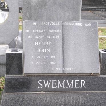 SWEMMER Henry John 1905-1987