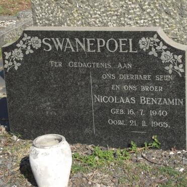 SWANEPOEL Nicolaas Benzamin 1940-1965