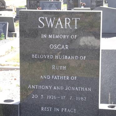 SWART Oscar 1926-1982
