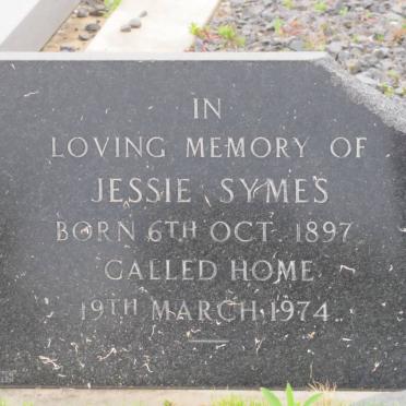SYMES Jessie Mc Kay 1897-1974