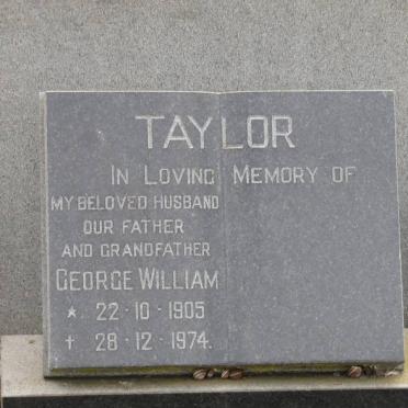 TAYLOR George William 1905-1974