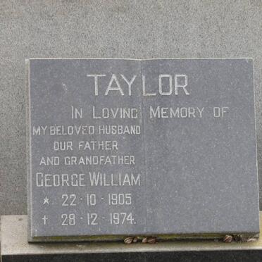 TAYLOR George William 1905-1974