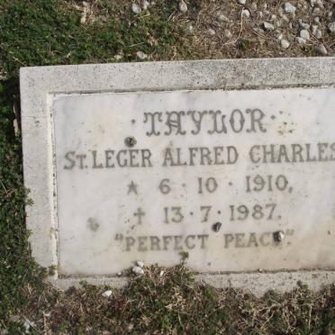 TAYLOR Leger Alfred Charles 1910-1987