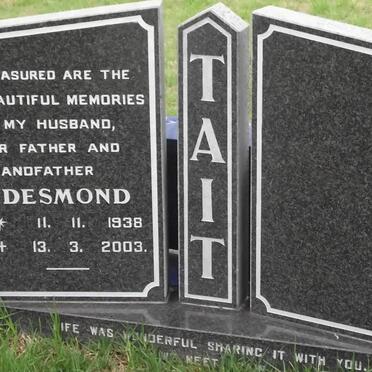 TAIT Mathiam Desmond 1938-2003