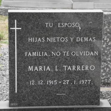 TARRERO Maria L. 1915-1977
