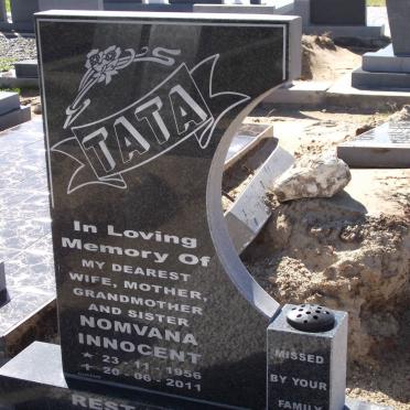 TATA Nomvana Innocent 1956-2011