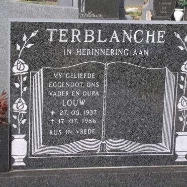 TERBLANCHE Louw 1937-1986