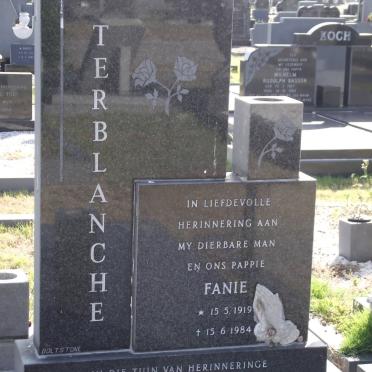 TERBLANCHE S.E.J. 1919-1984