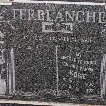TERBLANCHE Jacobus Phillipus Petrus 1930-1973