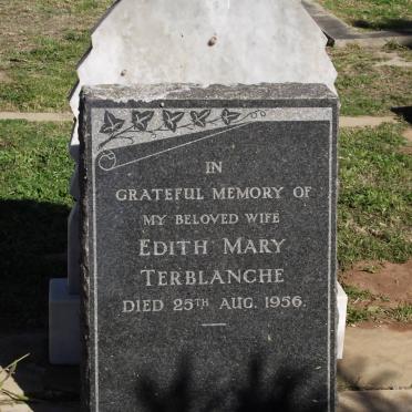 TERBLANCHE Edith Mary -1956