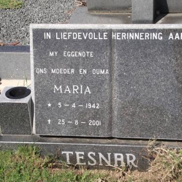 TESNAR Maria 1942-2001