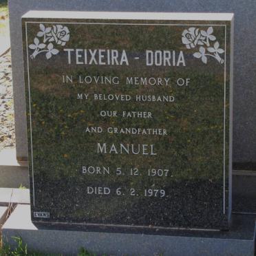 TEIXEIRA-DORIA Manuel 1907-1979
