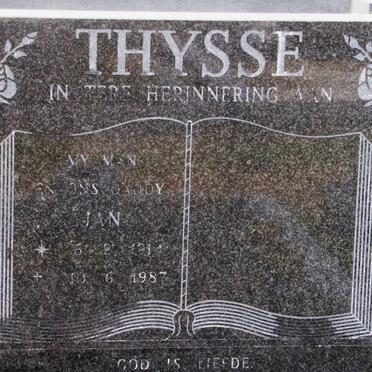 THYSSE J.J. 1914-1987