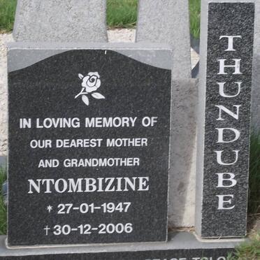THUNDUBE Ntombizine 1947-2006