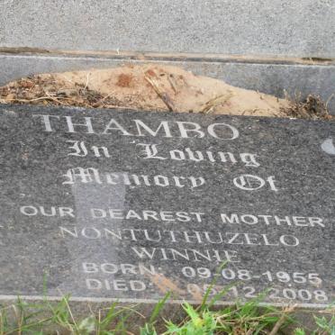 THAMBO Nontuthuzelo Winnie 1955-2008