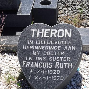 THERON Francois Ruth 1928-1978