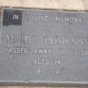 THOMPSON Mary 1900-1975
