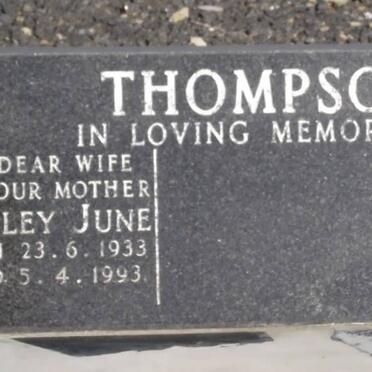 THOMPSON Shirley June 1933-1993