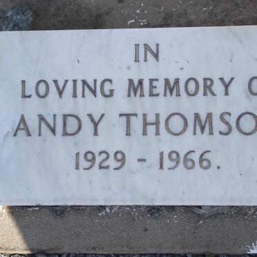THOMSON Andy 1929-1966