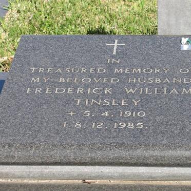 TINSLEY Frederick William 1910-1985
