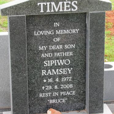 TIMES Sipiwo Ramsey 1972-2008