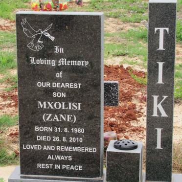 TIKI Mxolisi 1980-2010