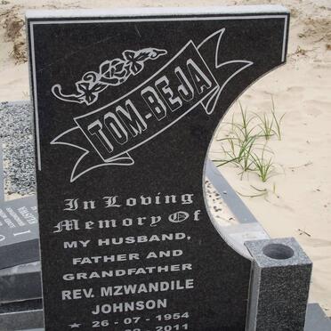 TOM-BEJA Mzwandile Johnson 1954-2011