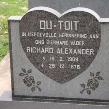 TOIT Richard Alexander, du 1908-1978