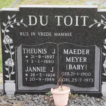TOIT, du :: MEYER