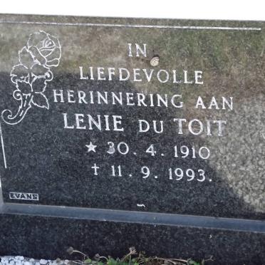 TOIT Lenie, du 1910-1993