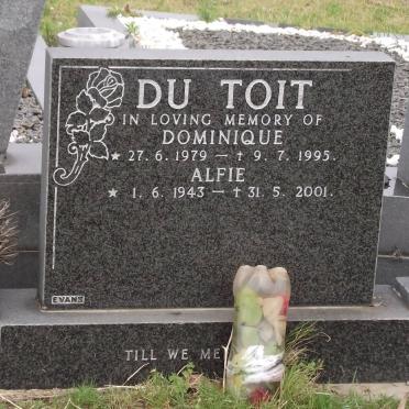 TOIT Dominique, du 1979-1995 :: TOIT Alfie, du 1943-2001