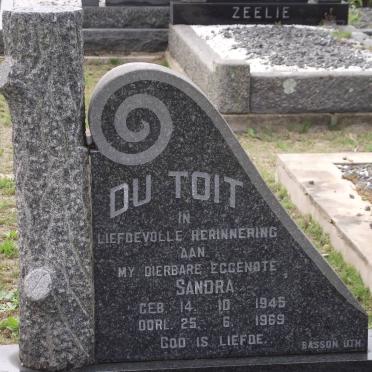 TOIT Sandra, du 1945-1969