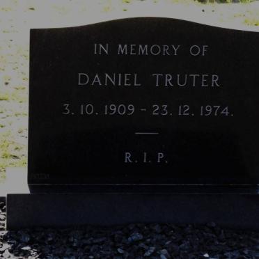 TRUTER Daniel Bartholomius 1909-1974