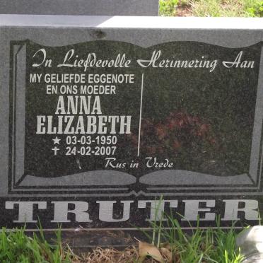 TRUTER Anna Elizabeth 1950-2007