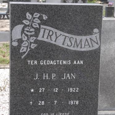 TRYTSMAN J.H.P. 1922-1978