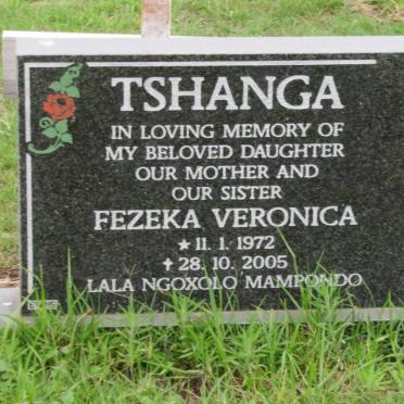TSHANGA Fezeka Veronica 1972-2005