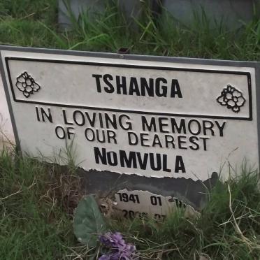 TSHANGA Nomvula 1941-2005