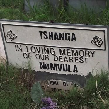 TSHANGA Nomvula 1941-2005