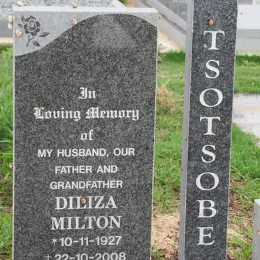 TSOTSOBE Diliza Milton 1927-2008